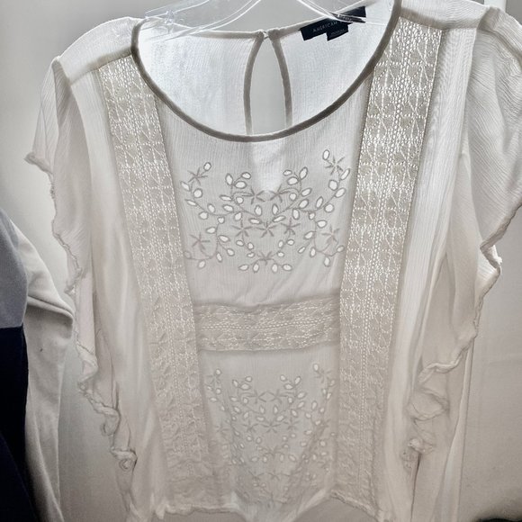 white American Eagle top - Picture 1 of 2